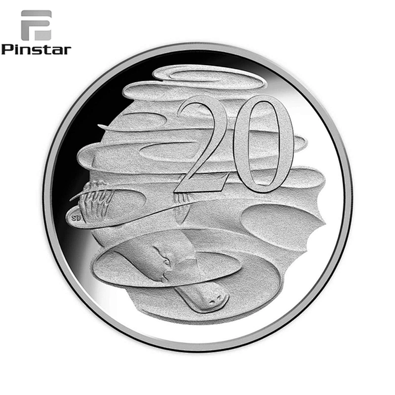 High level quality coins Factory custom silver coin packing