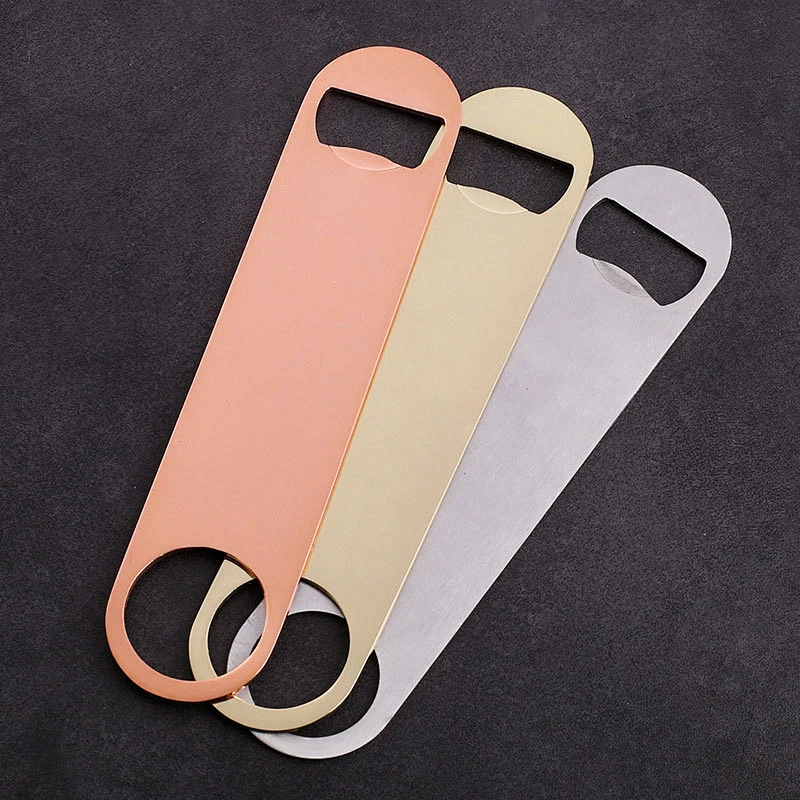Wholesale Promotional Stainless Gold Silver Copper Openers Custom Logo Beer Bottle Opener
