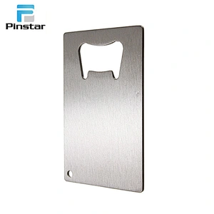 Make your own customized metal four kinds color poker card bottle opener