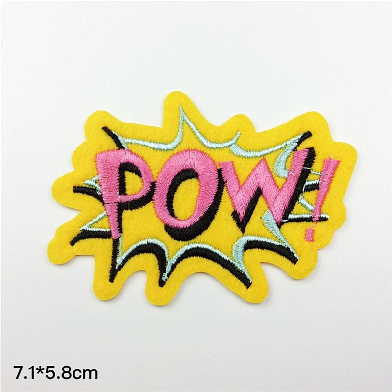 Wholesale Price Custom Iron-on Embroidery Patch