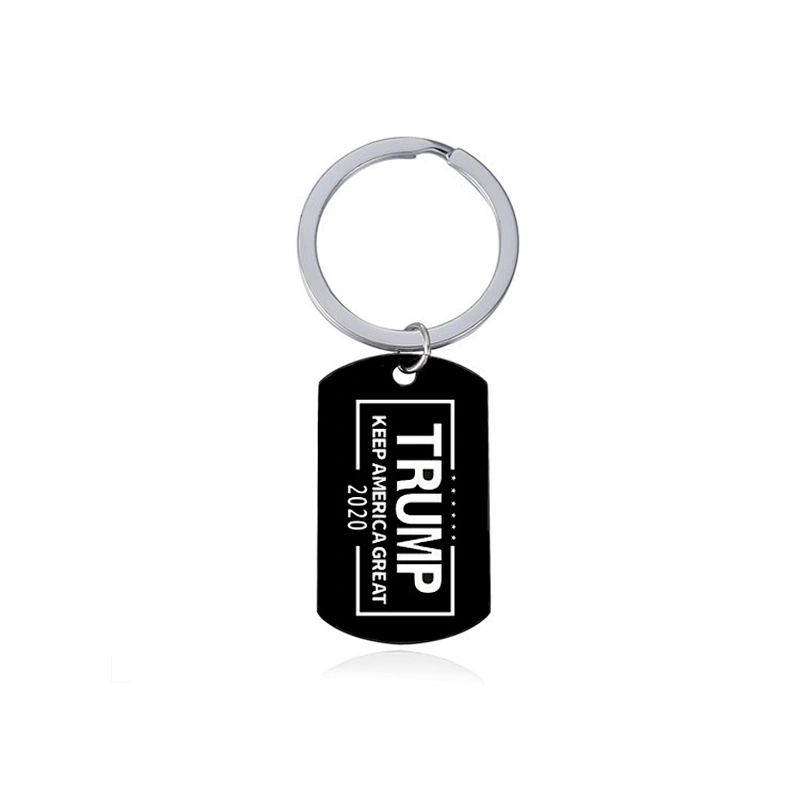 Keep America Great Trump Stainless Steel Metal Keychain Tags