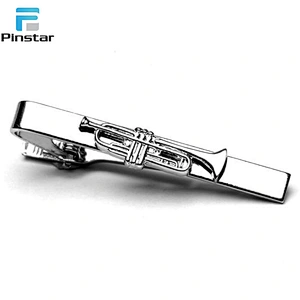 Wholesale silver music instrument Custom Sets Best Selling Tie Clips