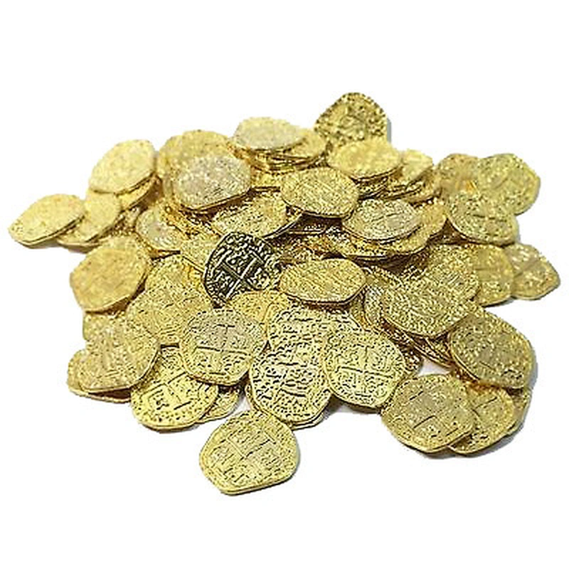 custom metal coin Wholesale pirate gold coins