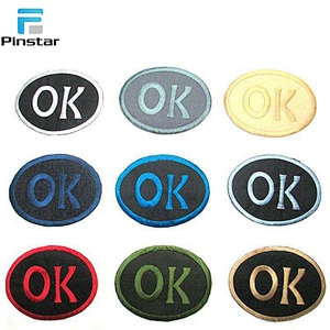 Free design manufacture custom 3d embroidery patch