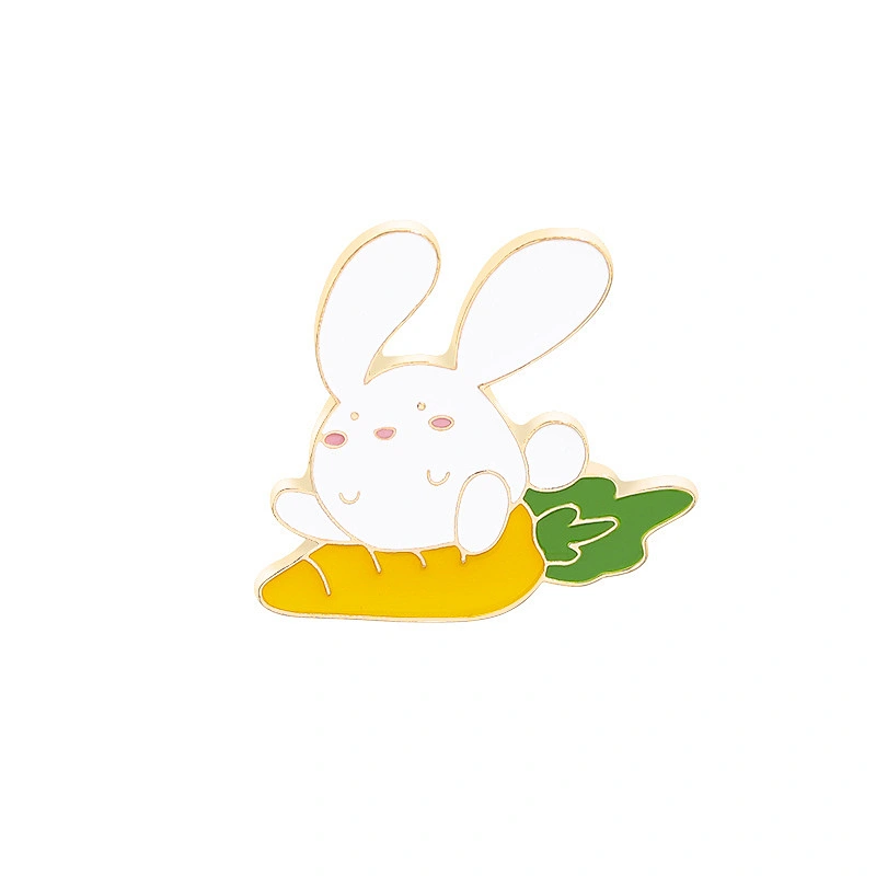 Rabbit Hippo Cat Pig Animal Lapel Pin