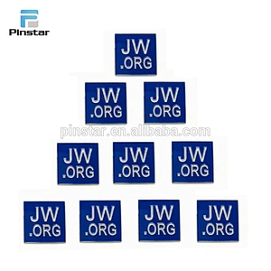 Customized Jw.Org tie clip/metal lapel pin badge manufacture china