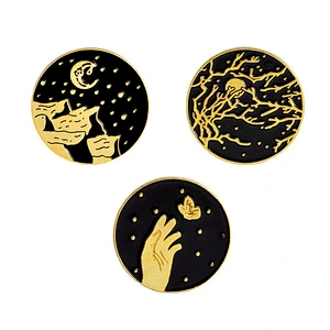 Wholesale cheap custom nice metal soft enamel badge lapel pin
