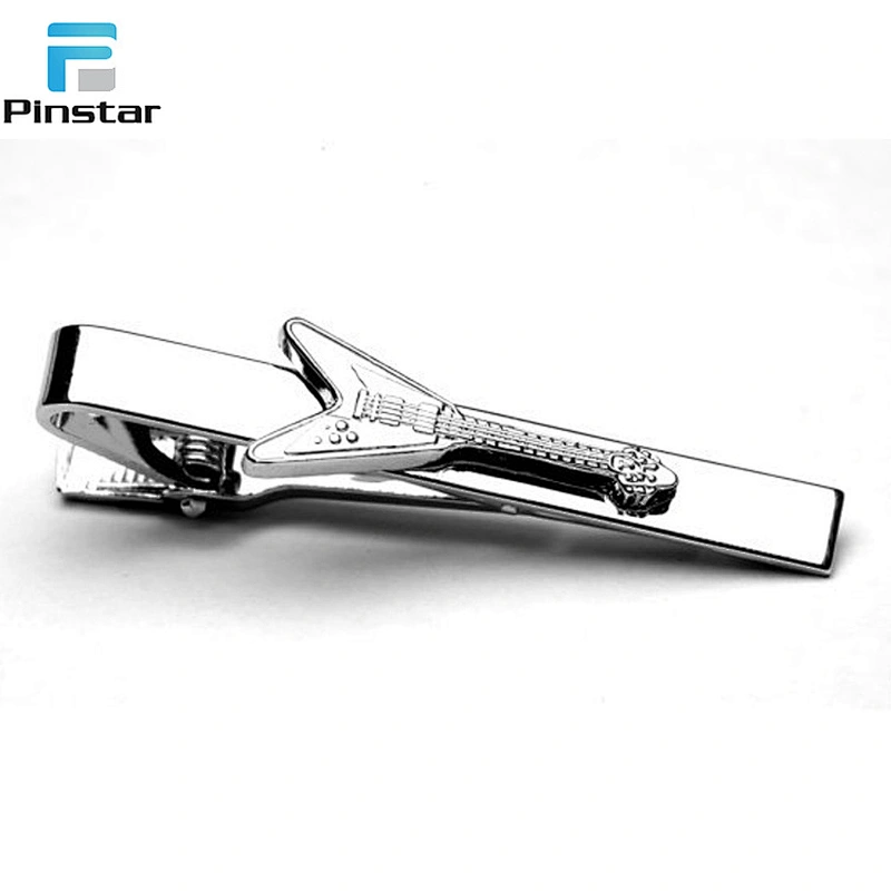 Wholesale silver music instrument Custom Sets Best Selling Tie Clips
