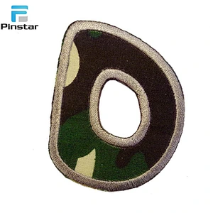 Custom Camouflage Letter Patches For Clothing