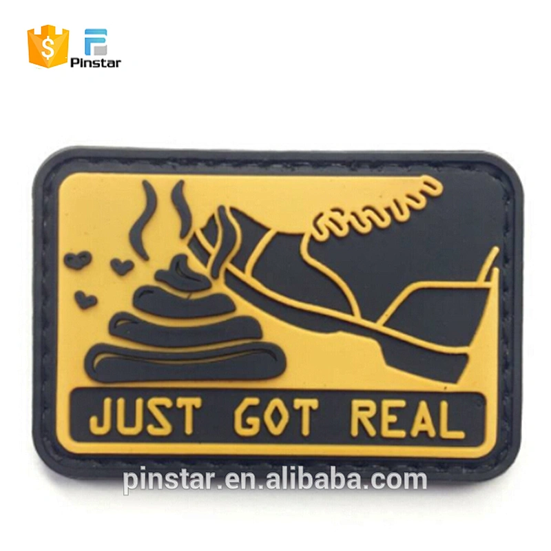 2017 Hotsale High Quality 3D Custom PVC Rubber Patch