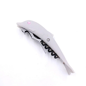 Wholesale cheap dolphin shape wine bottle opener