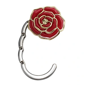 Rose Bag Hanger Table Hook Chic Folding Purse pendant