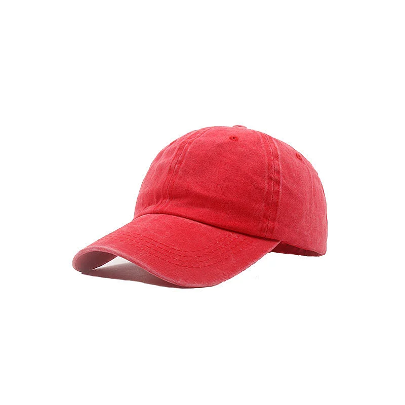 New Style Jean Material Plain Blank Baseball Sports Cap With Custom Logo