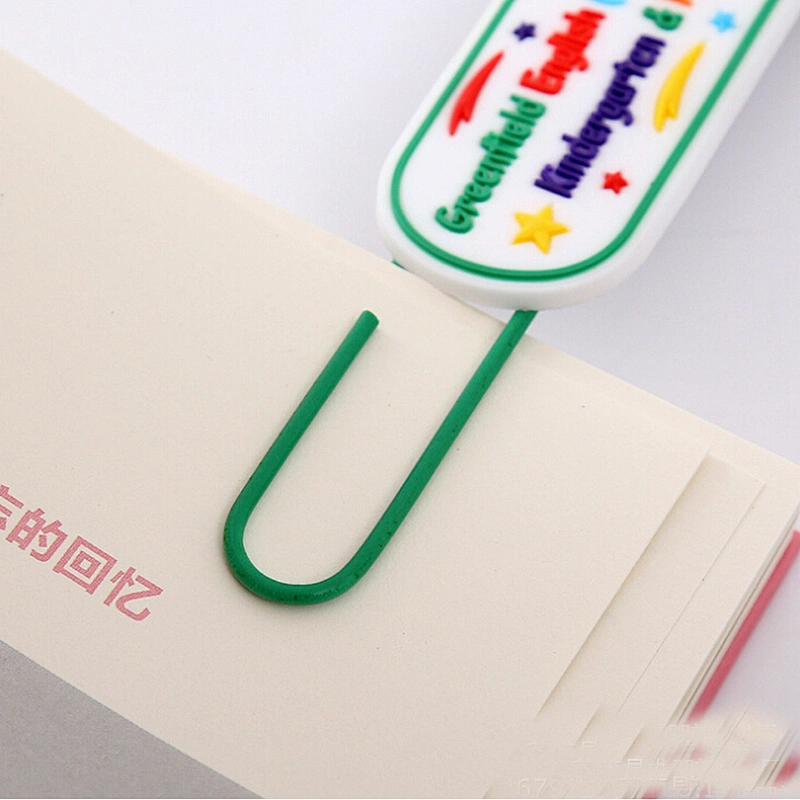 Good Quality Eco-Friendly Soft PVC Bookmark For Promotion Gifts