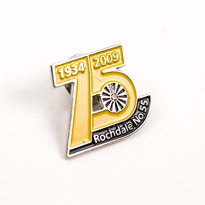 custom metal enamel lapel pin