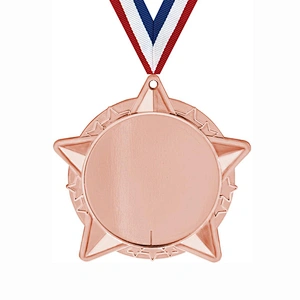 2018 Wholesale metal medal and custom fine blank medal