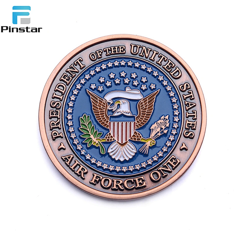 Hot Sale Factory Price Die Casting Custom Challenge Silver Dollar Coin