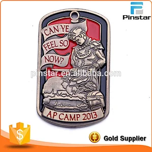 Die Casting Metal Antique Copper Blank Cheap Sports Medals