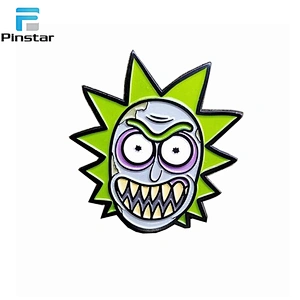 Hand Design Custom Magnetic Cartoon Hard Enamel Pin