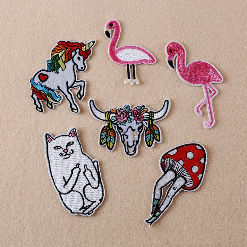Fruits Ice Cream Embroidery Patch Strawberry Cherry Pine Apple