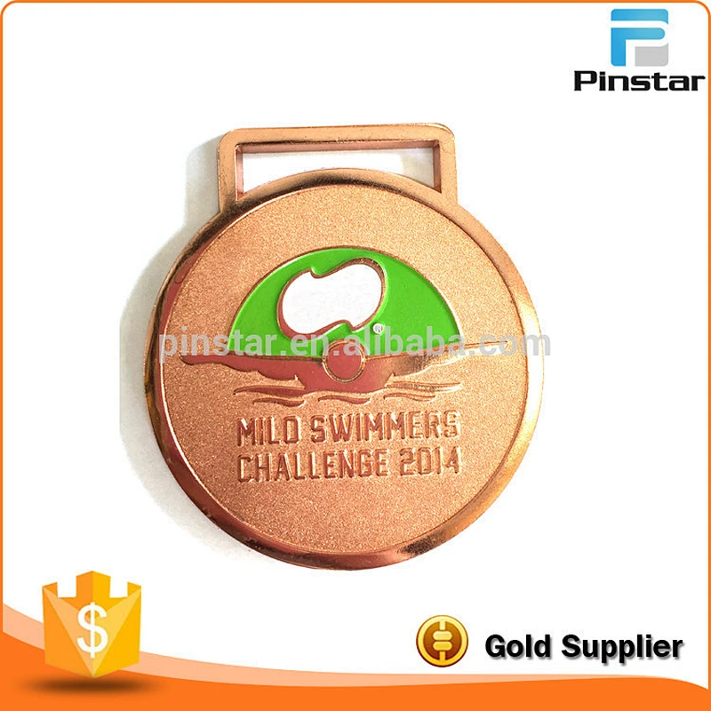 Cheap gold silver copper metal custom championship award medal / medals