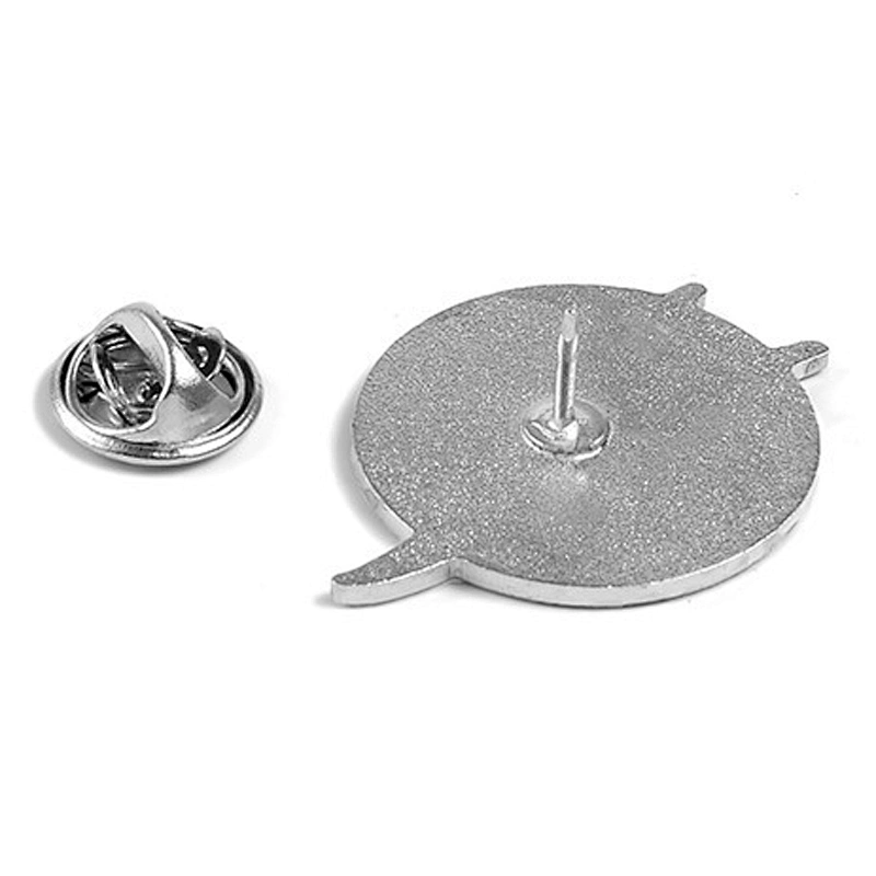 Factory Wholesale In Stock Custom Design Logo NASA Enamel Brooch Lapel Pin for Cloth