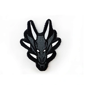 Customized high quality popular dragon embroidery patch
