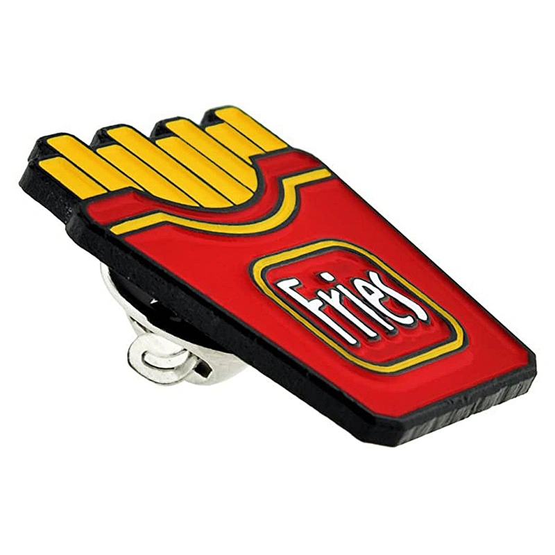 Fast Food French Fries Enamel Lapel Pin