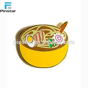 Free graphic design hard enamel soft enamel ping badge custom pin