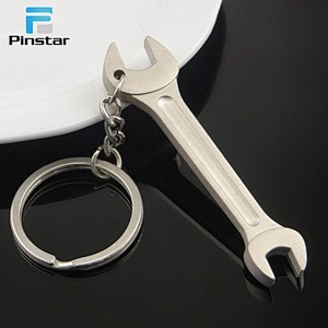 Good manufacturer custom blank diy tool keyring keychain in china