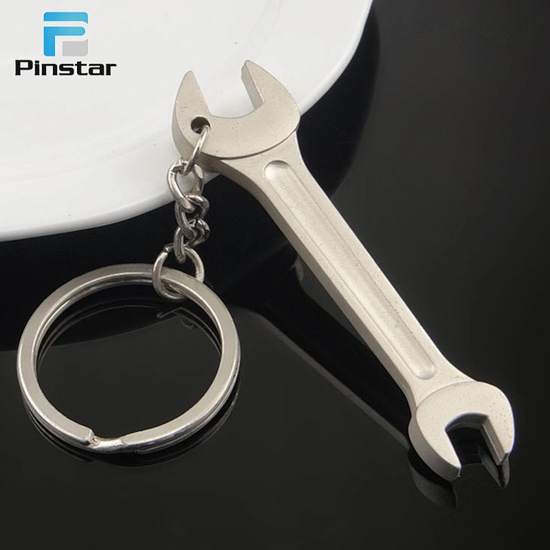 Good manufacturer custom blank diy tool keyring keychain in china