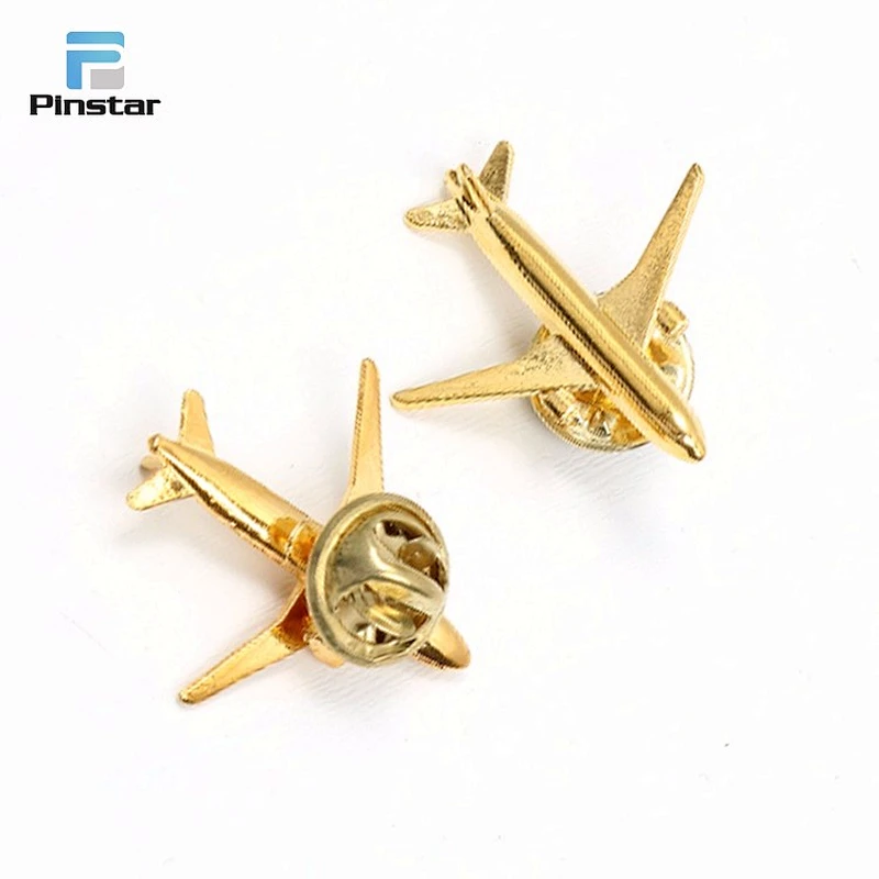 manufacture of lapel pins wholesale airplane lapel pin