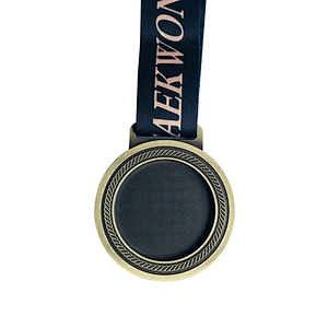 wholesale high quality custom taekwondo medal awards