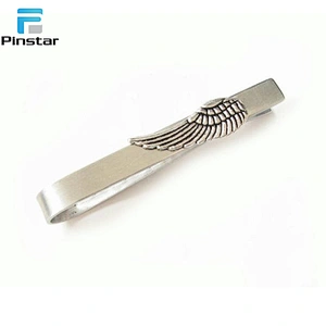 Factory Supply Custom Stainless Steel Wing Tie Clip