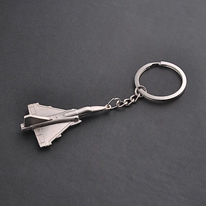 Bulk 3D metal airplane key chain for wholesale