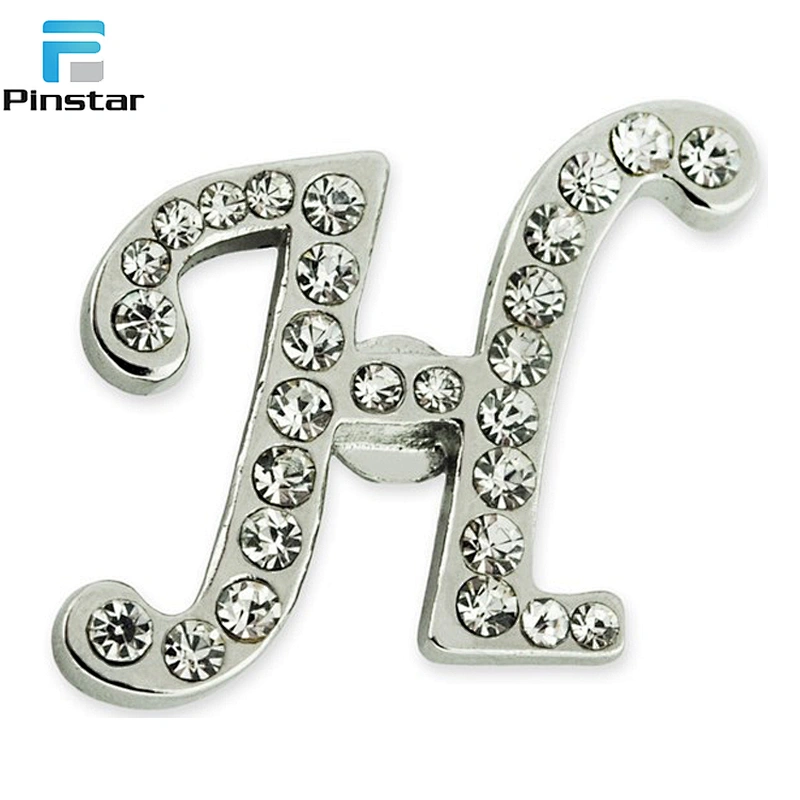 Small MOQ Metal Badge Rhinestone Custom Enamel Lapel Pins