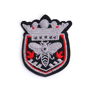 No Minimum China Manufacturer Crowm Iron on Patches Wholesale