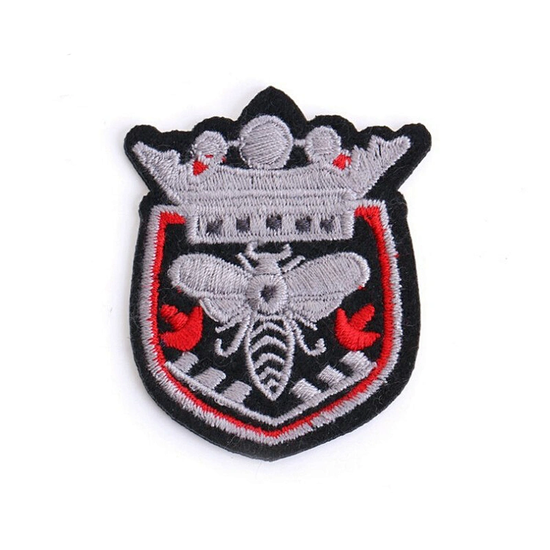 No Minimum China Manufacturer Crowm Iron on Patches Wholesale