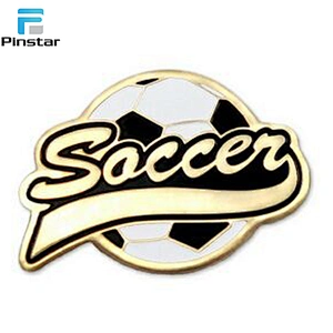 Football club custom soccer sports lapel pins badges