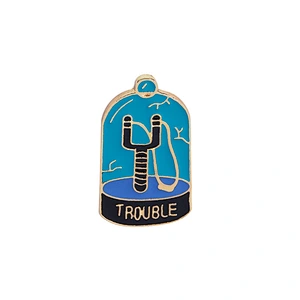 Summer Fashion Fresh Style Brooch Flower and Tree Enamel Lapel Pins