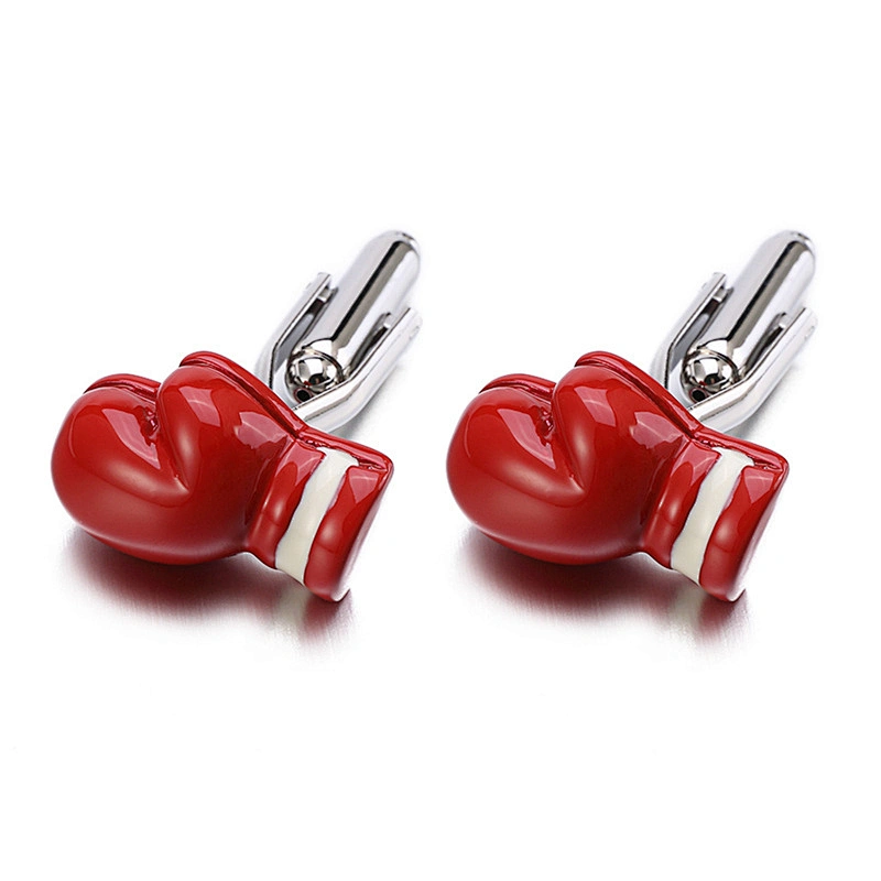 New fashion Classical Mens metal boxing gloves cufflinks