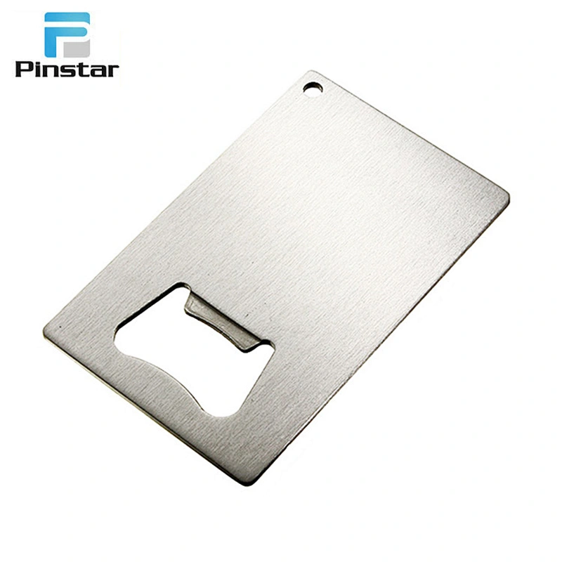 Make your own customized metal four kinds color poker card bottle opener
