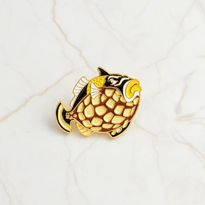 cute pet undersea world exquisite small fish seahorse dolphins animal enamel lapel pin