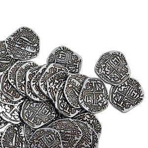 custom metal coin Wholesale pirate gold coins