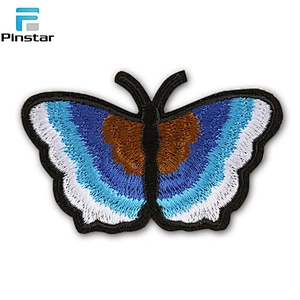 Big flower embroidery appliques accessory mirror clothing patches for clothes
