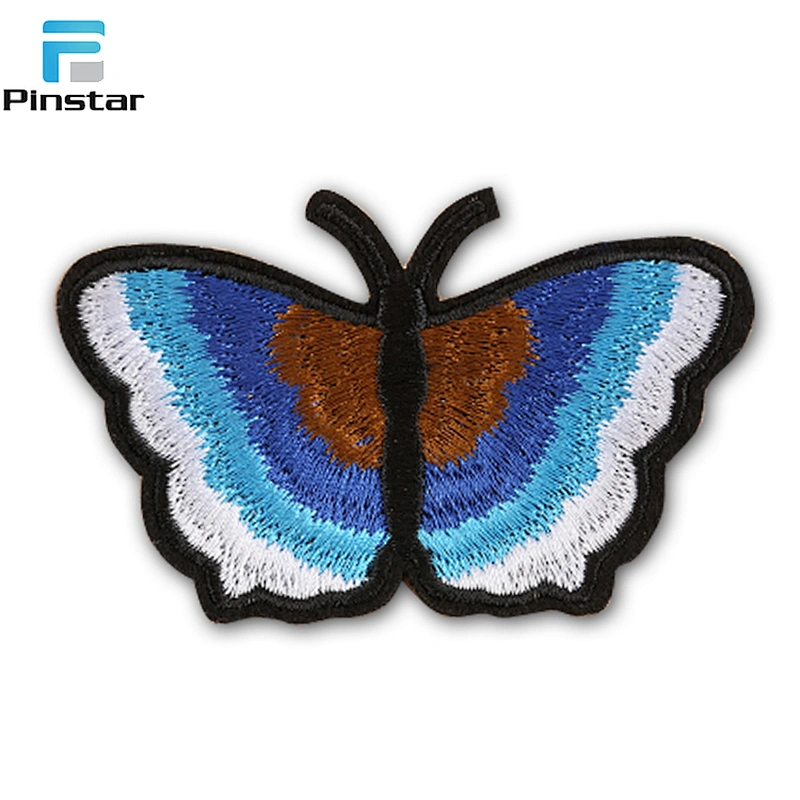 Big flower embroidery appliques accessory mirror clothing patches for clothes