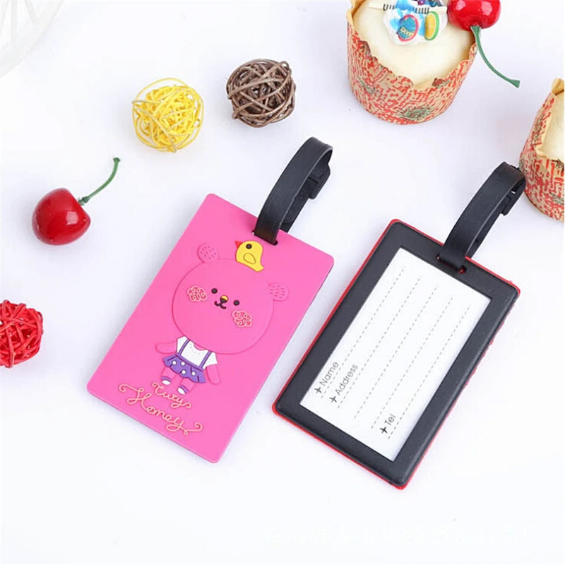 Cartoon Animal Elephant Travel Luggage Tag Wholesale