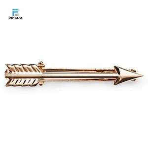 Hot selling OEM products make your own mens plastic or metal tie bar / clip