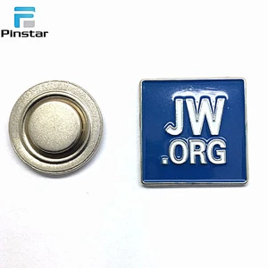 Wholesale  Manufacturer Lapel Pins JW.ORG Gold Badge