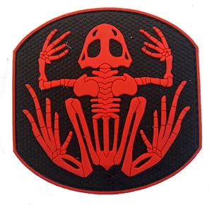 Cheap custom PVC patch for bag and cloth